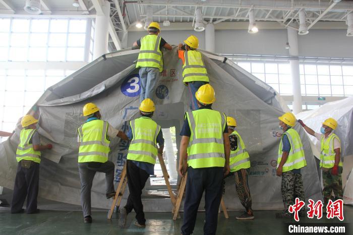 Xiamen instala laboratórios de teste de ácido nucleico em a??o contra a pandemia