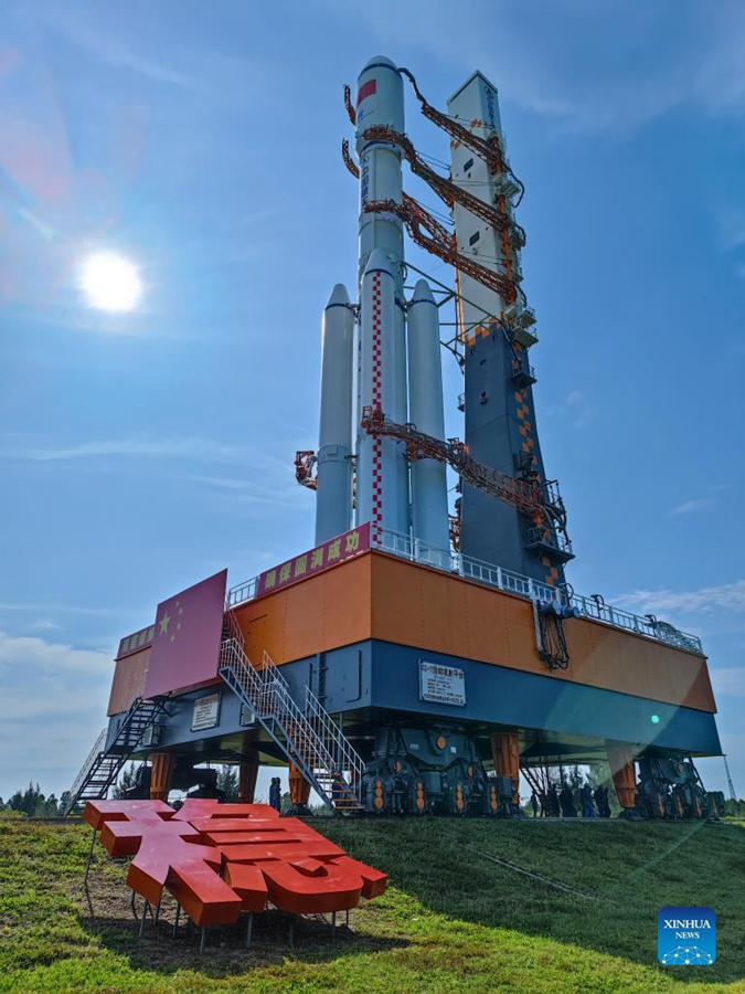 China se prepara para lan?ar espa?onave de carga Tianzhou-3