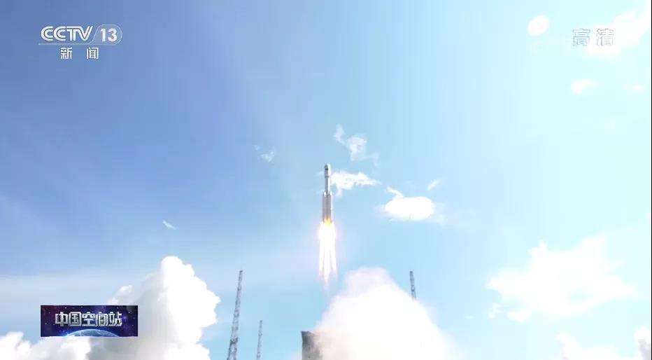 China lan?a cargueiro espacial Tianzhou-3 ao espa?o