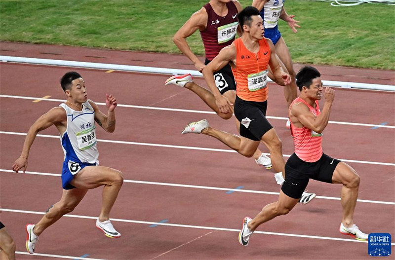 Jogos Nacionais: velocista Su Bingtian conquista medalha de ouro de 100 metros rasos masculinos