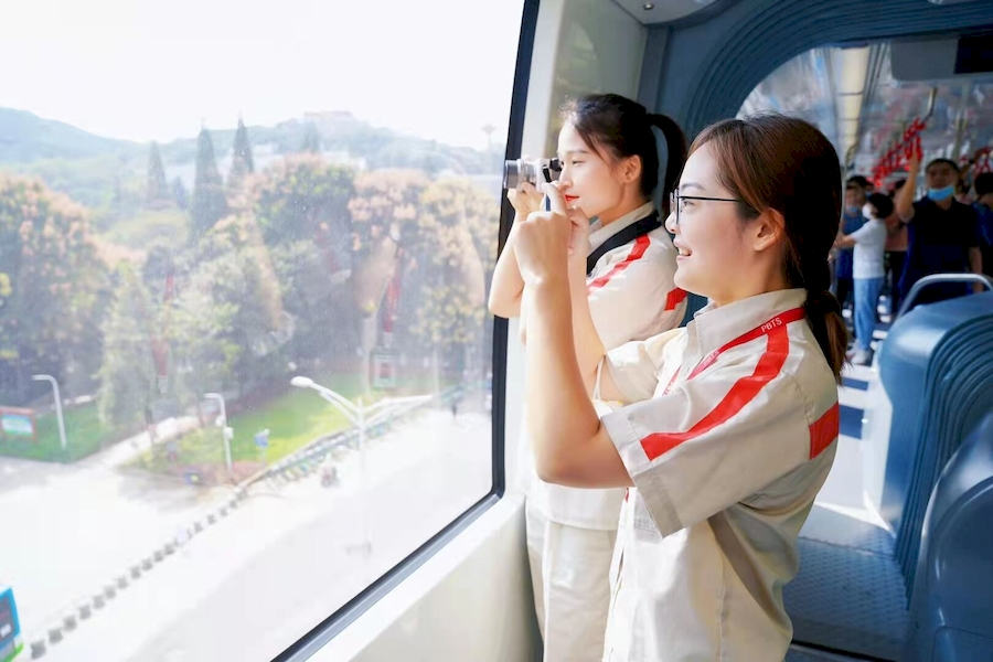 Wuhu lan?a primeiro monotrilho n?o tripulado da China