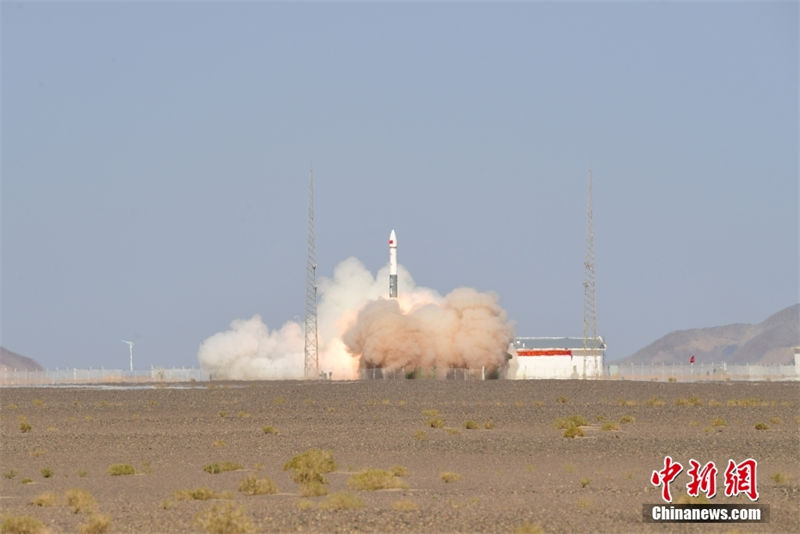 China lan?a novo satélite com sucesso