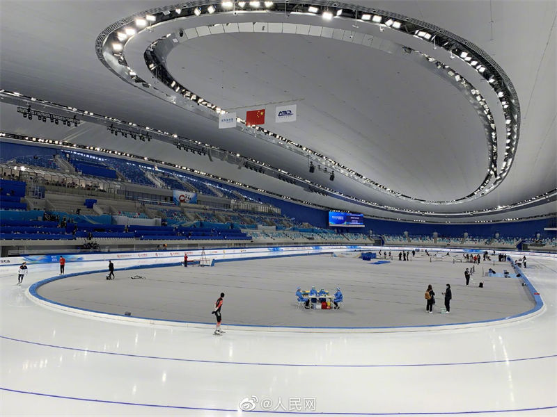 Beijing 2022：primeira competi??o de teste é realizada no Oval Nacional de Patina??o de Velocidade