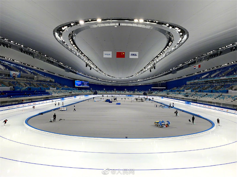 Beijing 2022：primeira competi??o de teste é realizada no Oval Nacional de Patina??o de Velocidade