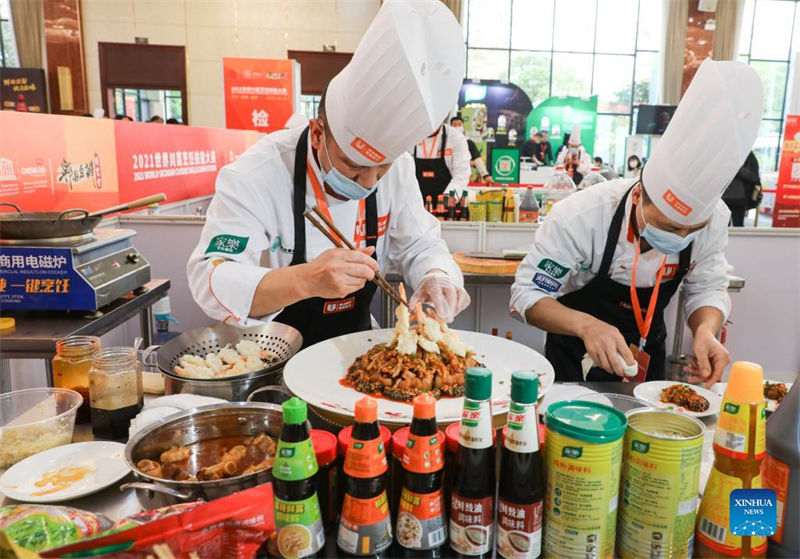 4a Conferência Mundial da Culinária de Sichuan é realizada no sudoeste da China