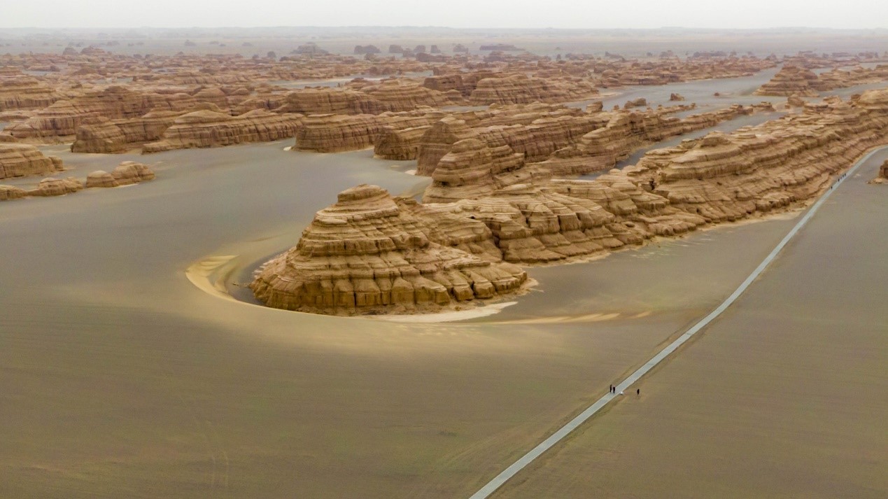 Galeria: cenário de Geoparque Nacional Dunhuang Yardang