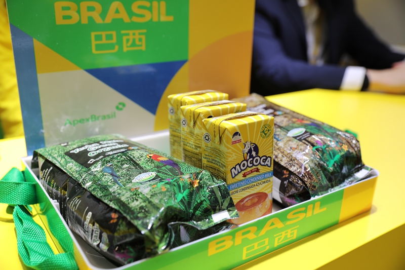 Galeria: exposi??os brasileiras atraem visitantes na CIIE