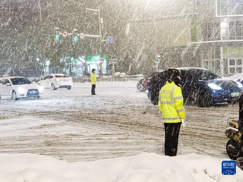Shenyang com queda de neve mais forte desde 1905