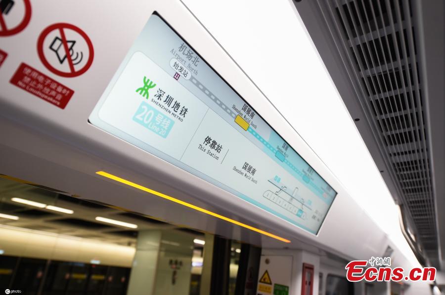 Shenzhen: primeira linha de metro n?o tripulada entra em opera??o experimental