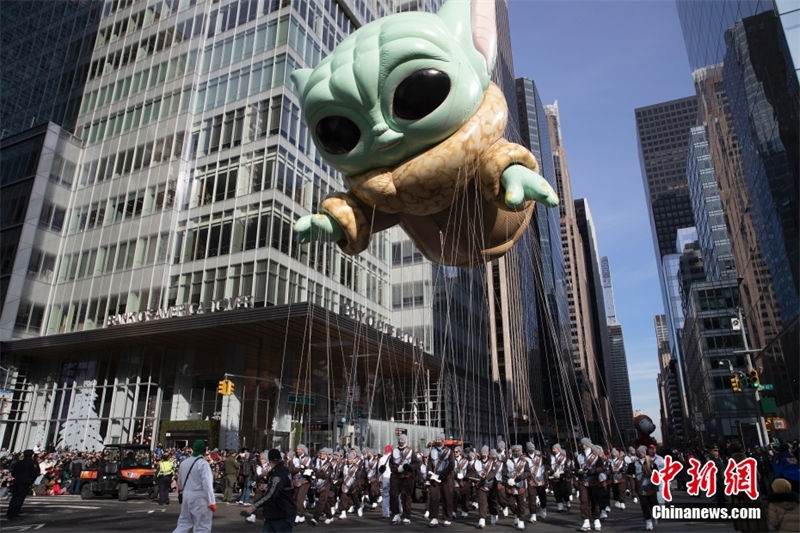 EUA: desfile de Dia de A??o de Gra?as é realizado em Nova York 