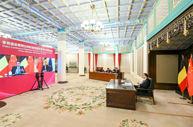 China e Bélgica se comprometem a promover coopera??o