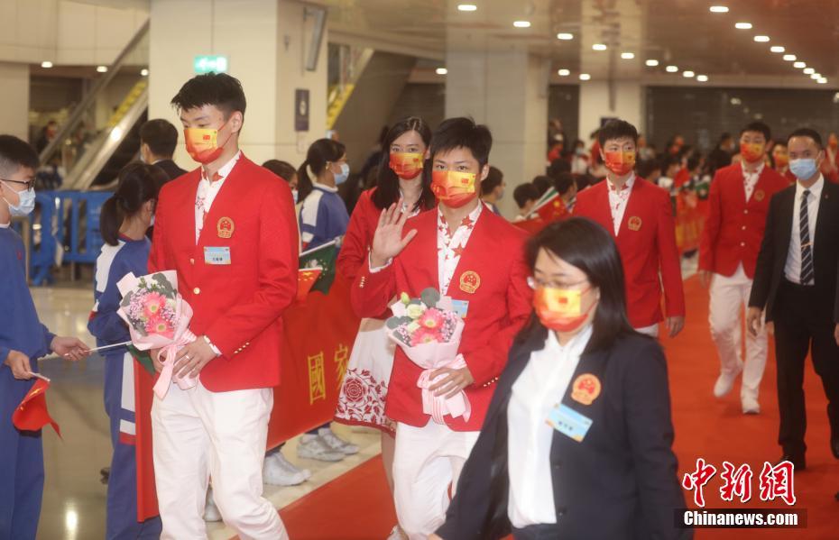 Macau recebe delega??o de atletas olímpicos do continente chinês