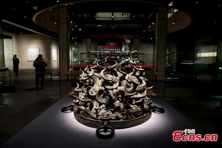 Museu Provincial de Hubei inaugura novo sal?o de exposi??es