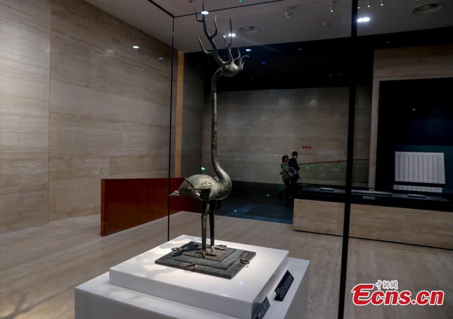 Museu Provincial de Hubei inaugura novo sal?o de exposi??es