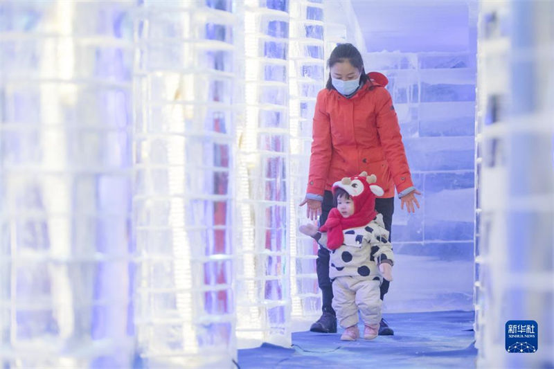 8o Festival Nacional do Gelo e da Neve é inaugurdo em Wuhan