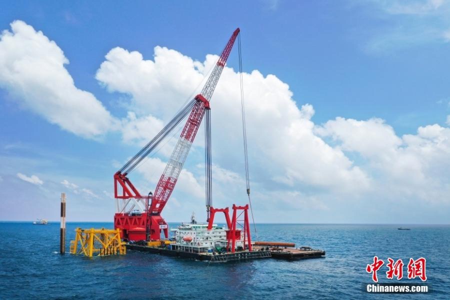 China: primeiro parque eólico offshore de gigawatt inicia gera??o de energia