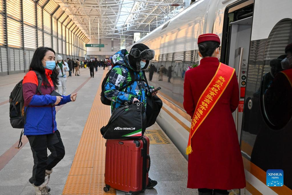 Ferrovia de alta velocidade Beijing-Zhangjiakou celebra 2o aniversário