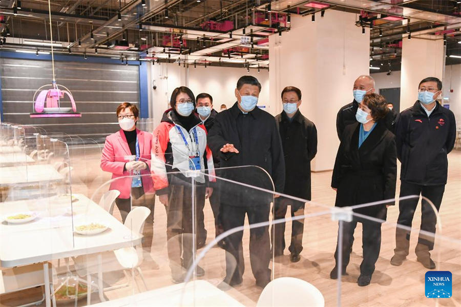 Xi Jinping inspeciona preparativos para as Olimpíadas de Inverno de Beijing 2022