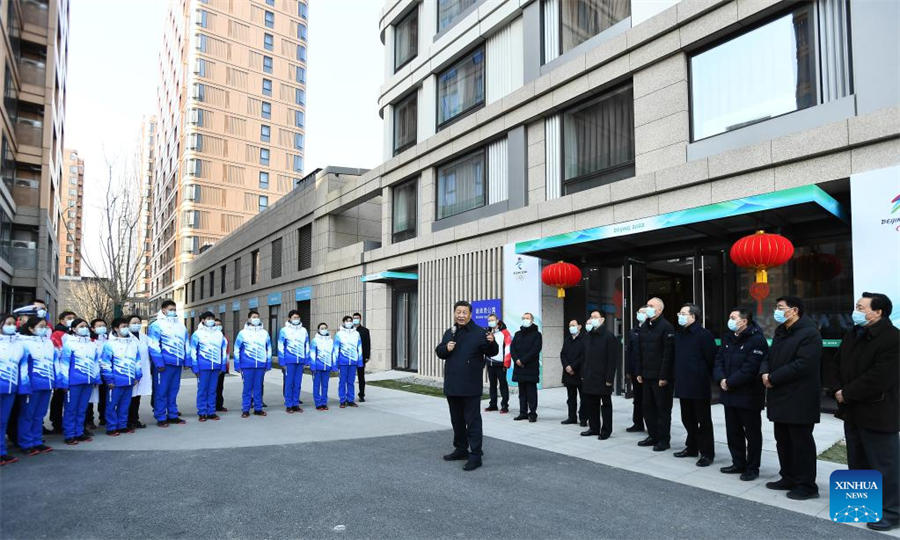 Xi Jinping inspeciona preparativos para as Olimpíadas de Inverno de Beijing 2022