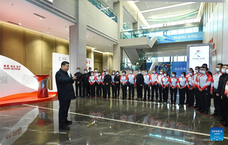 Xi Jinping inspeciona preparativos para as Olimpíadas de Inverno de Beijing 2022