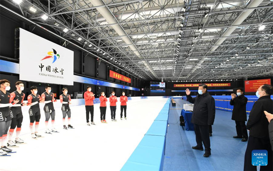 Xi Jinping inspeciona preparativos para as Olimpíadas de Inverno de Beijing 2022