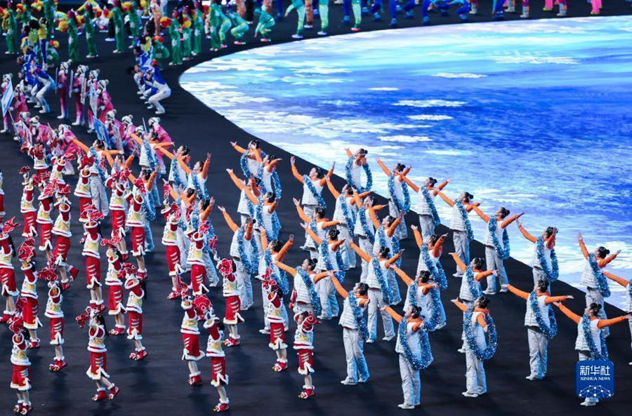 Come?a a cerim?nia de abertura dos Jogos Olímpicos de Inverno de Beijing 2022