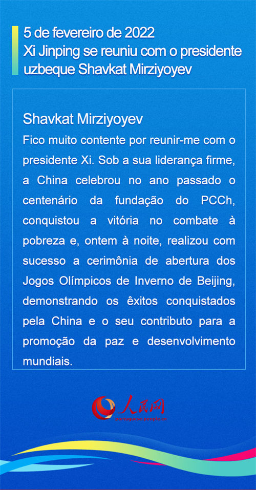 Infográfico: considera??es dos líderes estrangeiros durante Beijing 2022