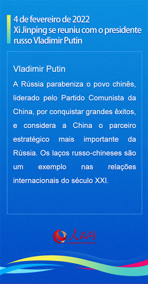 Infográfico: considera??es dos líderes estrangeiros durante Beijing 2022