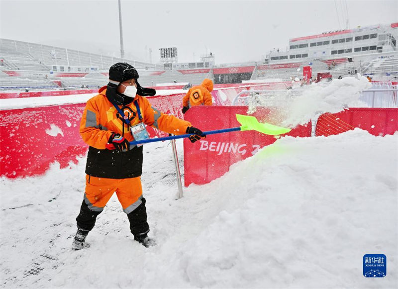  Beijing 2022: “Ruyi de Neve” limpa neve para viabilizar treinamento dos atletas