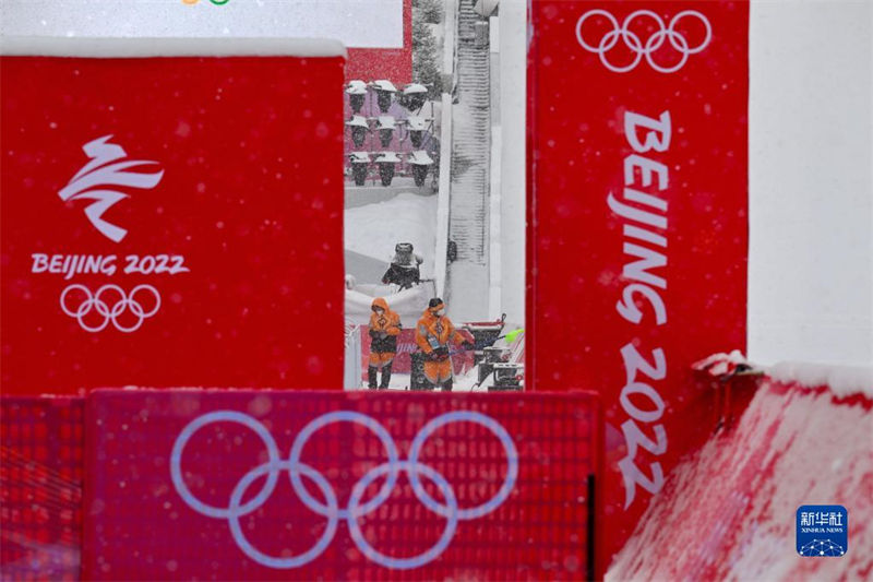  Beijing 2022: “Ruyi de Neve” limpa neve para viabilizar treinamento dos atletas