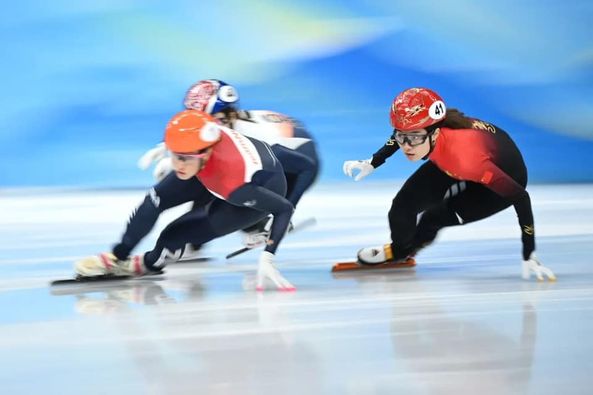 Beijing 2022: China ganha bronze no revezamento 3.000m feminino de patina??o de velocidade em pista curta
