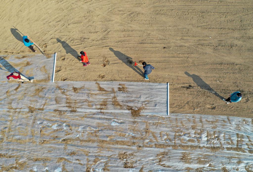 Plantio da primavera avan?a a bom ritmo na China