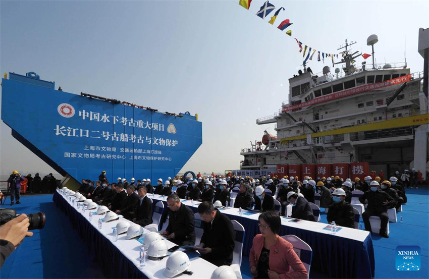 Shanghai: recupera??o de naufrágio de 160 anos come?a