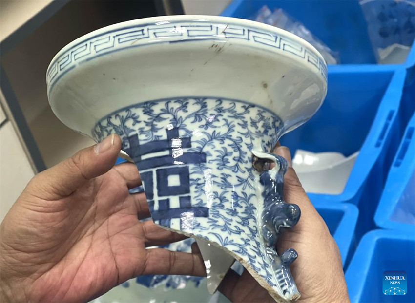 Shanghai: recupera??o de naufrágio de 160 anos come?a