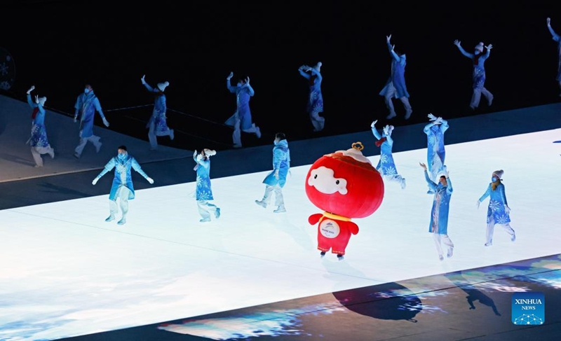 Cerim?nia de abertura dos Jogos Paralímpicos de Inverno de 2022 realizada em Beijing