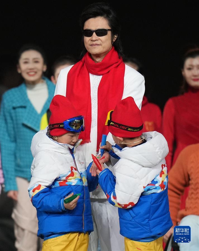 Cerim?nia de abertura dos Jogos Paralímpicos de Inverno de 2022 realizada em Beijing