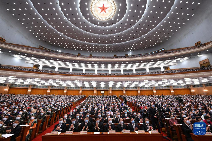 Legislatura nacional da China realiza 2a reuni?o plenária de sess?o anual