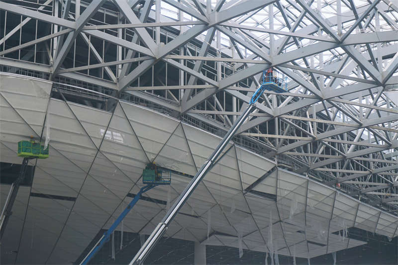 Constru??o da Esta??o Ferroviária Oeste de Hangzhou está em andamento