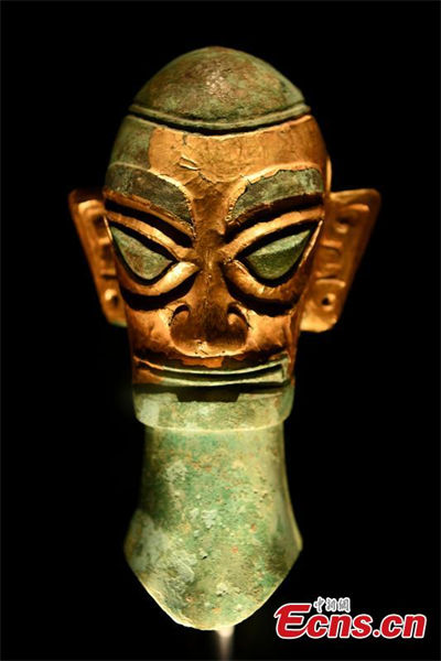 Sal?o recém-renovado do Museu de Sanxingdui aberto ao público