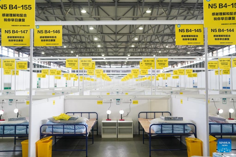 Shanghai converte centro de exposi??es em local de quarentena