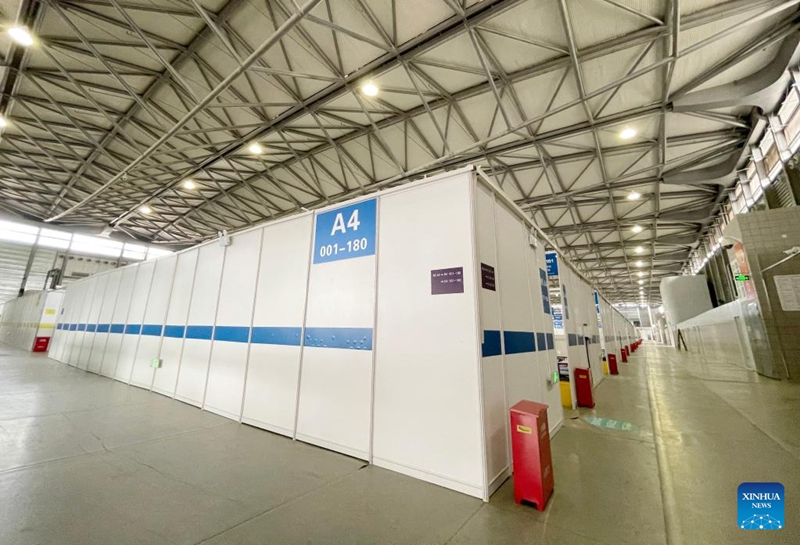 Shanghai converte centro de exposi??es em local de quarentena