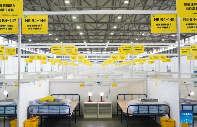 Shanghai converte centro de exposi??es em local de quarentena