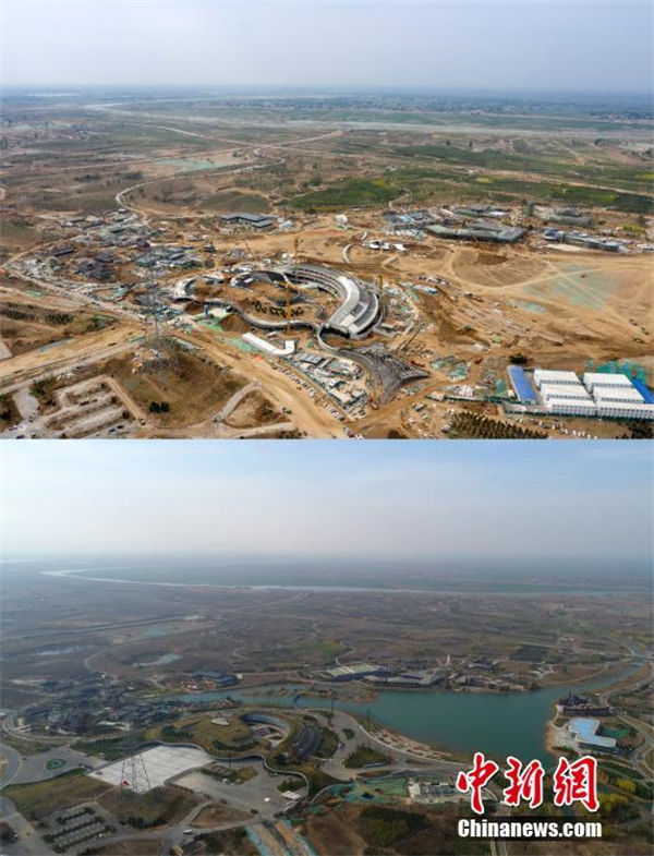 Galeria: fotografias aéreas das mudan?as em Xiong’an