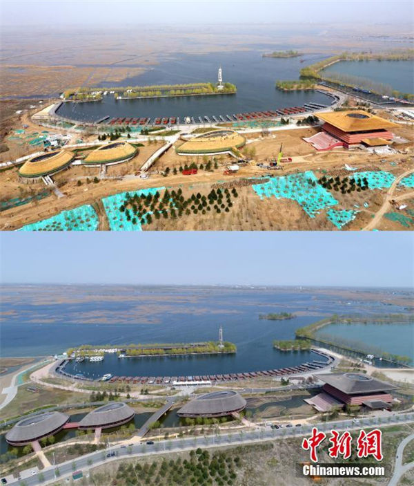 Galeria: fotografias aéreas das mudan?as em Xiong’an