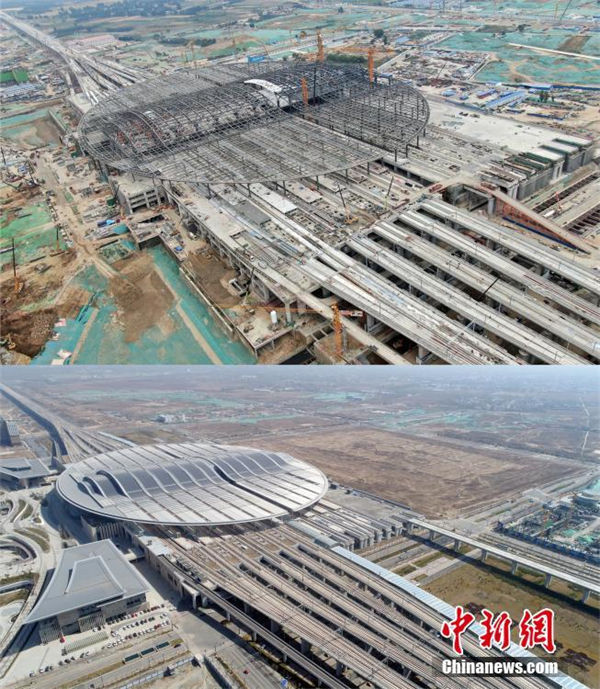 Galeria: fotografias aéreas das mudan?as em Xiong’an