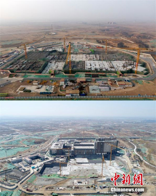 Galeria: fotografias aéreas das mudan?as em Xiong’an