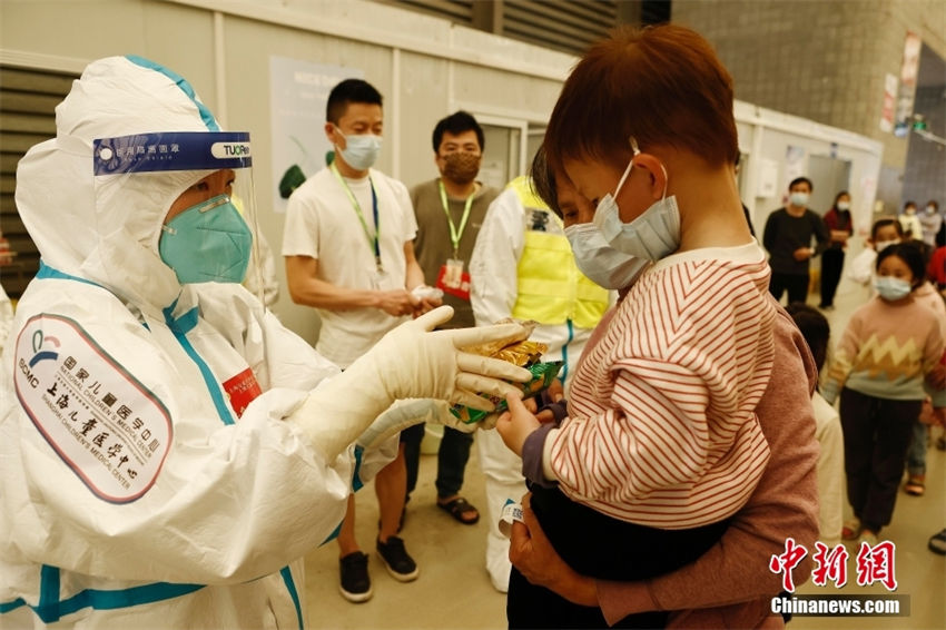Galeria: hospital de campanha do Centro Nacional de Exposi??es de Shanghai