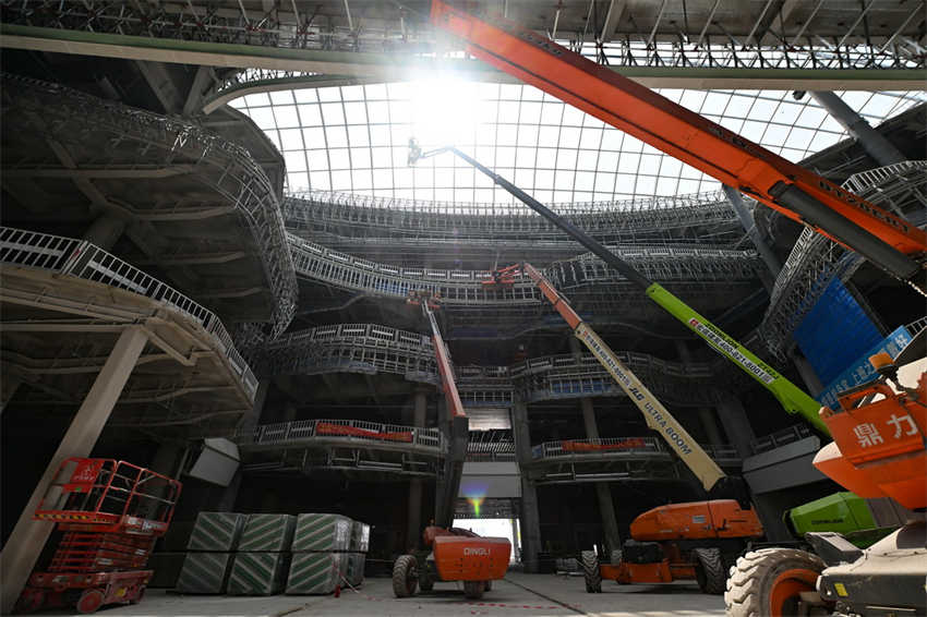 Constru??o do projeto da Cidade Internacional Duty Free de Haikou decorre sem incidentes