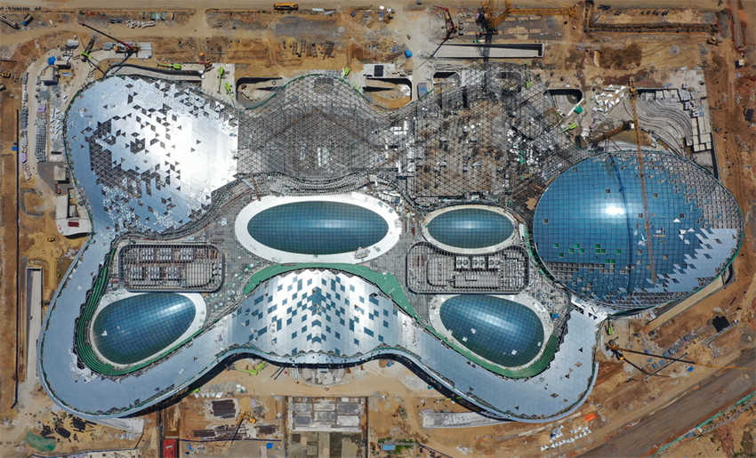 Constru??o do projeto da Cidade Internacional Duty Free de Haikou decorre sem incidentes