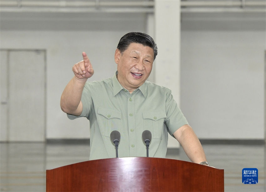 Xi Jinping pede consolida??o de instala??o de ponta para lan?amento de naves espaciais